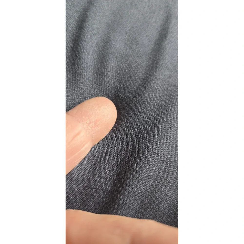 NWT Hard Rock Performance 1/4 Zip Mens 2XL Blue L/S Tulsa Oklahoma Stretch